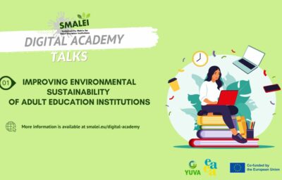 SMALEI Digital Academy Talks: Monthly Webinars on Advancing Environmental Sustainability in Adult Education